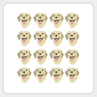 Happy Labrador Retriever Sticker